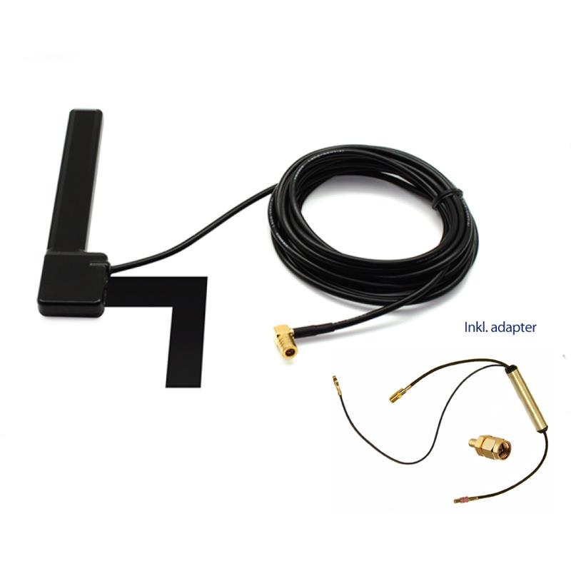 CONNECTS2 DAB-antenne SMA m/separat 12v