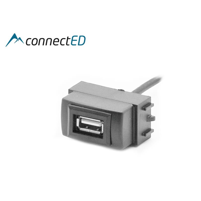 ConnectED Innfelt USB (Audio/Lading)