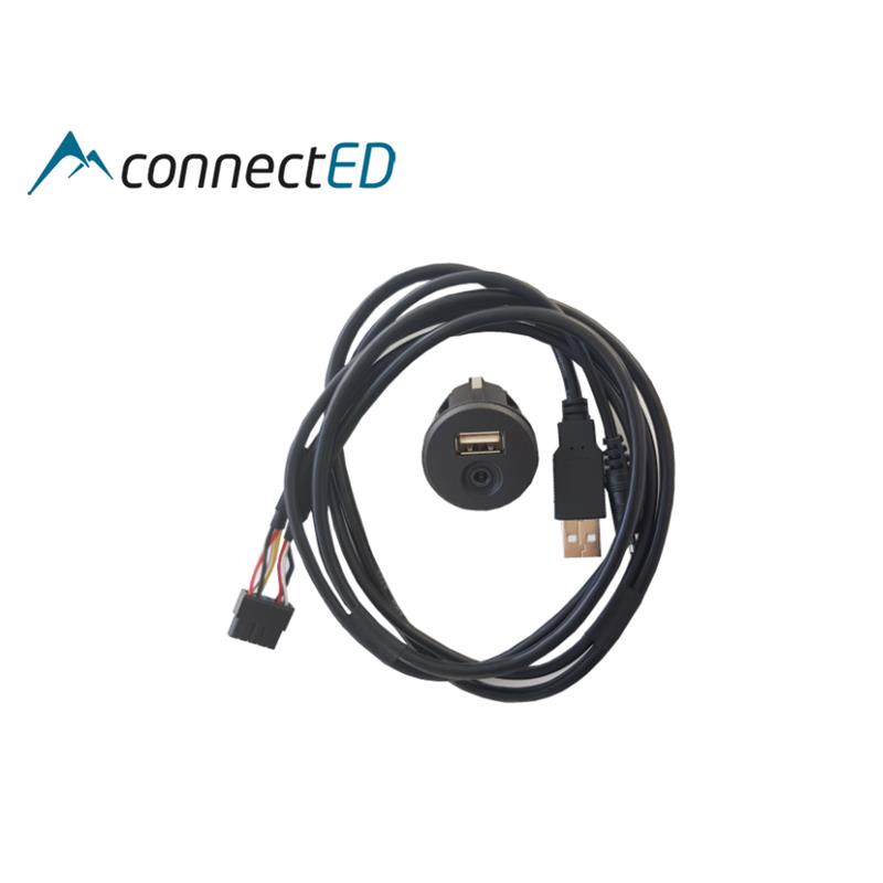 ConnectED Innfelt USB/AUX (Audio/Lading)