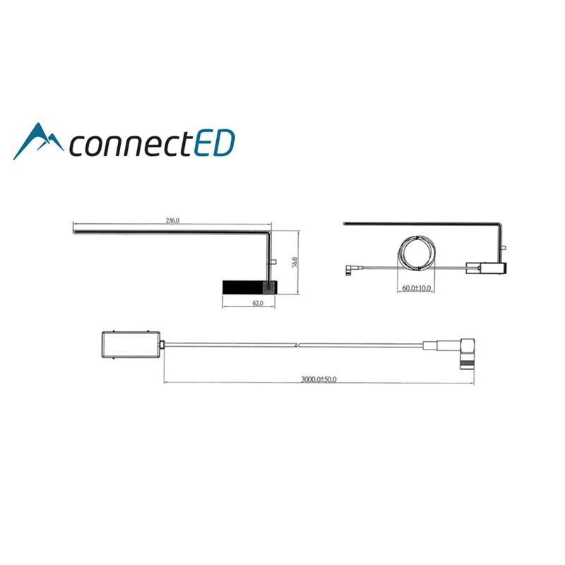 ConnectED DAB-antenne - SMB