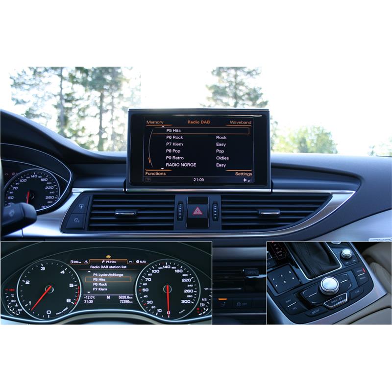 norDAB Premium DAB-integrering Audi/VW++