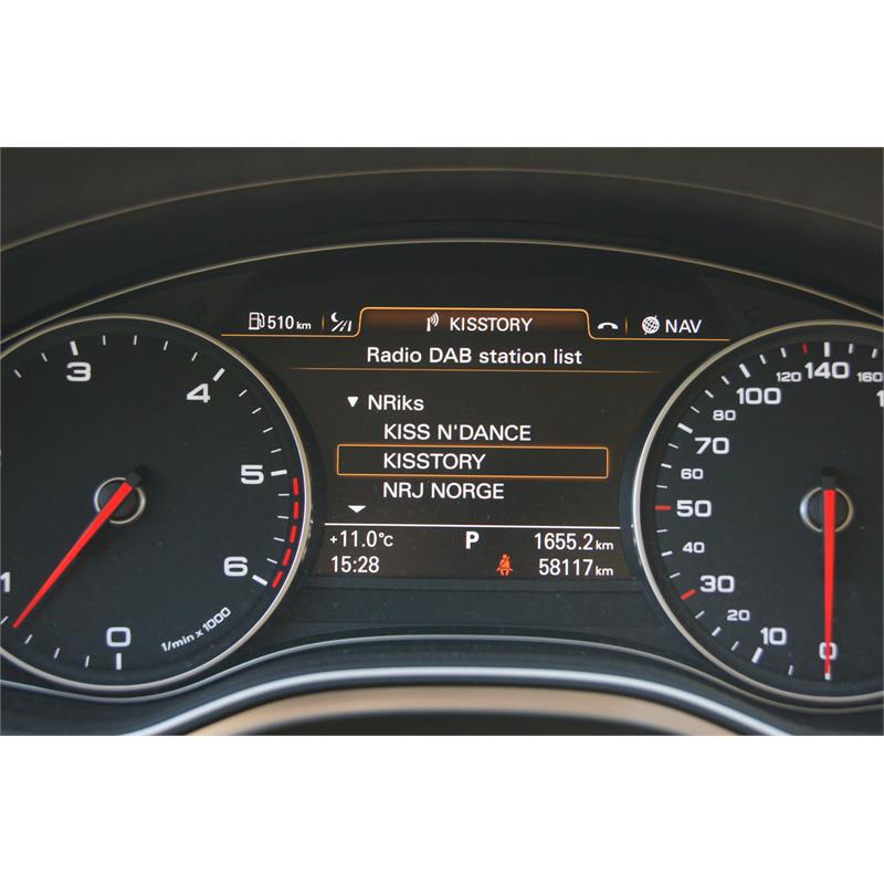 norDAB Premium DAB-integrering Audi/VW