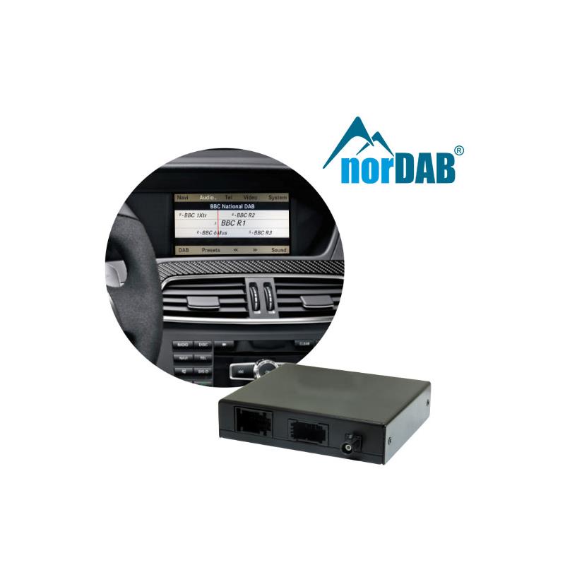 norDAB Premium DAB-integrering Mercedes