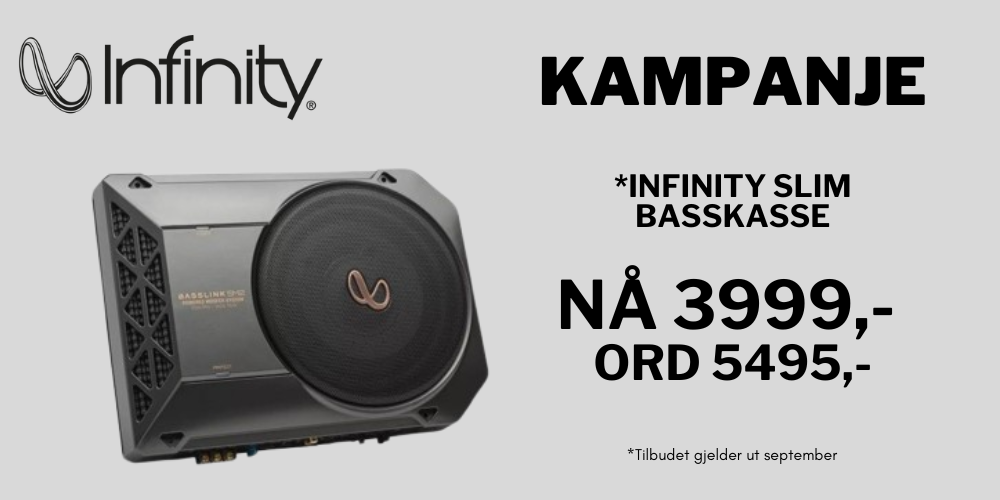 Infinity slim basskasse