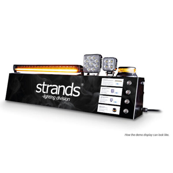 Strands display for disk med EU kontakt